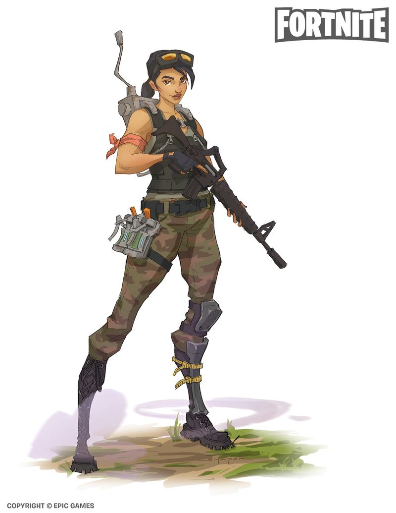 Illustration for article titled The Art Of Fortnite